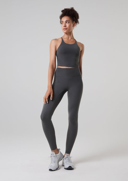 Higher Power Leggings - Ash Grey