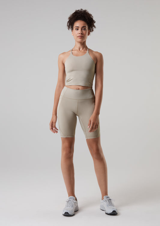 Higher Power Vest Top - Stone