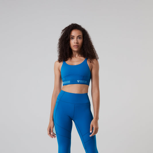 Prowess Sports Bra - Blue