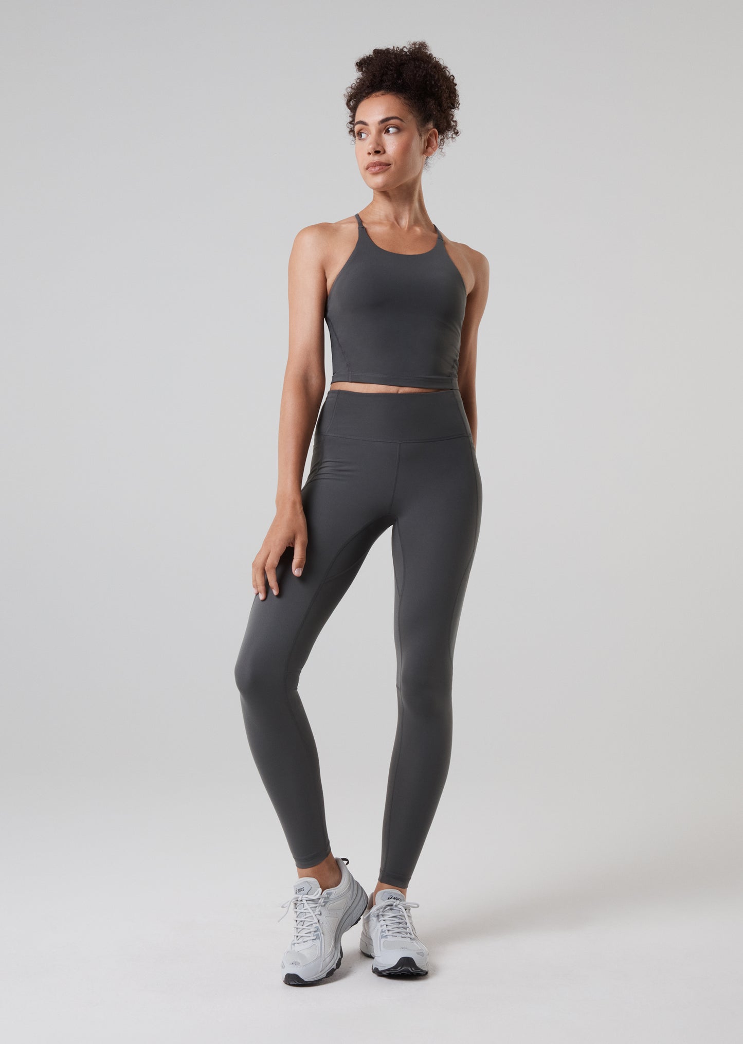 Higher Power Leggings - Ash Grey